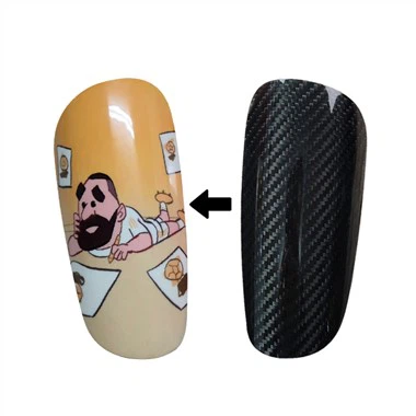 Egyedi szénszálas lábszárvédők